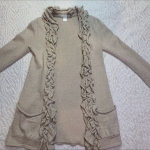 Garnet Hill Glitter Cardigan